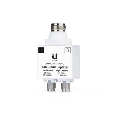UBIQUITI - Duplexer para AF-11, banda licenciada de 11 GHz de banda baja (10.700-10.955 GHz y 11.200-11.445 GHz)