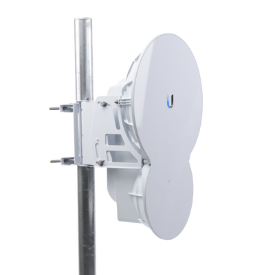UBIQUITI - Radio de Backhaul de alta capacidad full duplex, con antena integrada, tecnología airFiber hasta 1.4 Gbps, 24 GHz (24.1 GHz, 24.2 GHz)