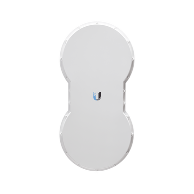 UBIQUITI - Radio de Backhaul de alta capacidad full duplex, tecnología airFiber hasta 1.2 Gbps, 5 GHz (5470 - 5950 MHz) con antena integrada de 23 dBi