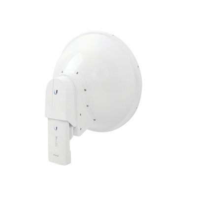 UBIQUITI - Antena Direccional airFiber X, ideal para enlaces Punto a Punto (PtP), frecuencia 5 GHz (5.1 - 5.9 GHz) de 23 dBi slant 45
