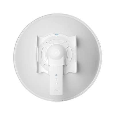 UBIQUITI - Antena Direccional airFiber X, ideal para enlaces Punto a Punto (PtP), frecuencia 5 GHz (4.9 - 5.8 GHz) de 30 dBi slant 45