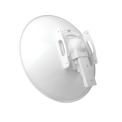 UBIQUITI - Antena Direccional airFiber X, ideal para enlaces Punto a Punto (PtP), frecuencia 5 GHz (4.9 - 5.8 GHz) de 30 dBi slant 45