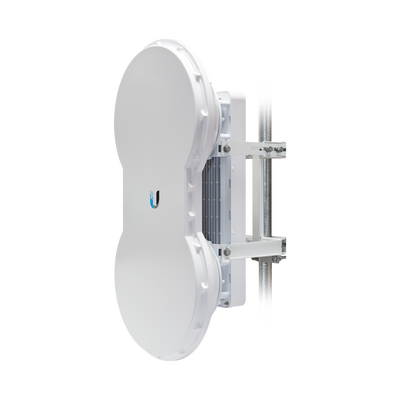 UBIQUITI - Radio de Backhaul de alta capacidad full duplex con antena integrada de 23 dBi, con tecnología airFiber hasta 1.2 Gbps, 5 GHz (5725 - 6200 MHz)