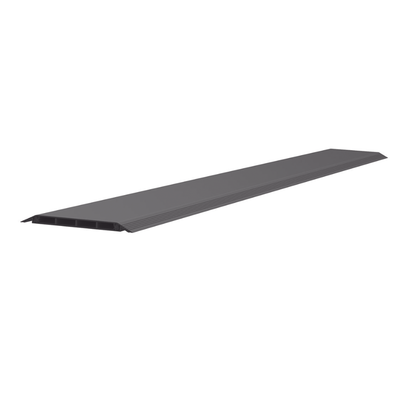 PANDUIT - Canaleta de Piso de 4 Vías, Material PVC Rígido, 6 ft de largo, 176 mm de Ancho, Color Negro