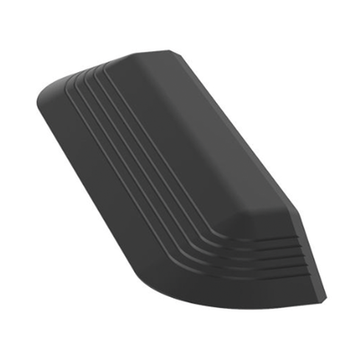 PANDUIT - Tapa Final Para Canaleta de Piso AFR4BCBL6, Material PVC Rígido, Color Negro
