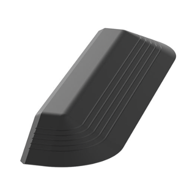 PANDUIT - Tapa Final Para Canaleta de Piso AFR4BCBL6, Material PVC Rígido, Color Negro