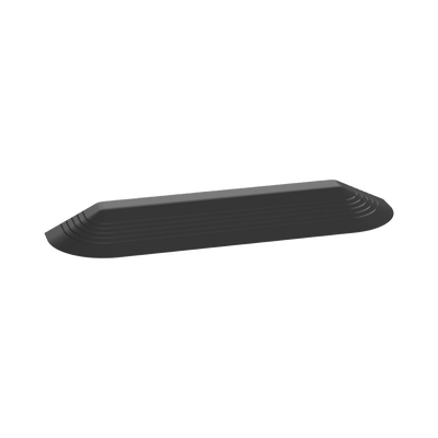 PANDUIT - Tapa Final Para Canaleta de Piso AFR4BCBL6, Material PVC Rígido, Color Negro