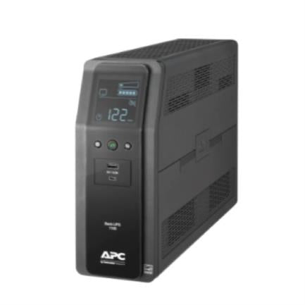 APC - UPS APC Pro BR 1100VA/600W 120V Batería Plomo 10 Contactos Color Negro carga AVR interfaz LCD LAM