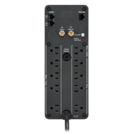 APC - Back UPS APC 1350VA/810W 120V 10 tomas de salida 2 puertos USB de carga AVR interfaz LCD LAM