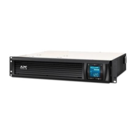 APC - UPS APC 1000VA/600W Pantalla LCD RM 2U 120V 6 Salidas NEMA 5-15R Color Negro
