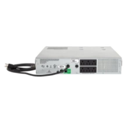 APC - UPS APC 1000VA/600W Pantalla LCD RM 2U 120V 6 Salidas NEMA 5-15R Color Negro