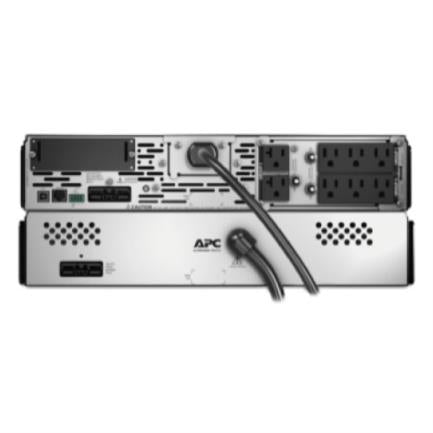 APC - UPS APC 2200VA/1980W Rack/Torre 2U LCD 100-127V Línea Interactiva 8 Salidas Color Negro