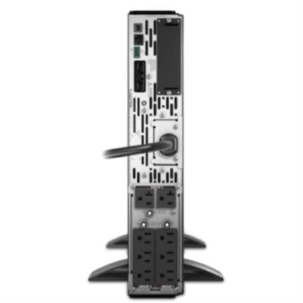 APC - UPS APC 2200VA/1980W Rack/Torre 2U LCD 100-127V Línea Interactiva 8 Salidas Color Negro