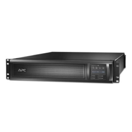 APC - UPS APC 2200VA/1980W Rack/Torre 2U LCD 100-127V Línea Interactiva 8 Salidas Color Negro