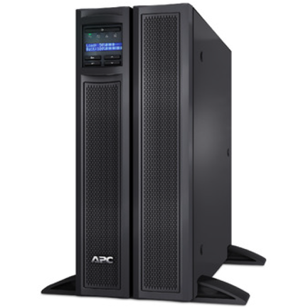 APC - Fuente De Respaldo APC Smart UPS X 3000VA Convertible Torre/Rack Pantalla LCD 100 127V Incluye Tarjeta De Red