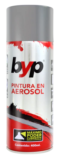Pintura en aerosol byp GRIS MAQUINA
