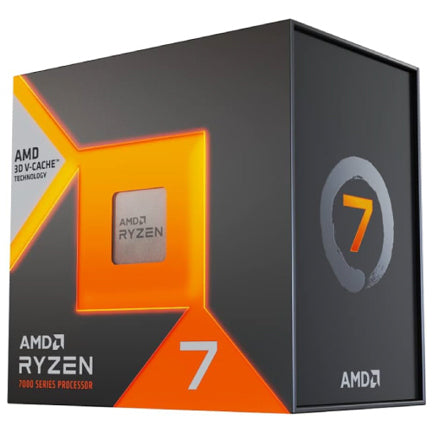 AMD - Procesador AMD Ryzen 7 7800X3D 5.0Ghz 96MB 120W S AM5 Octa Core con Graficos sin Disipador