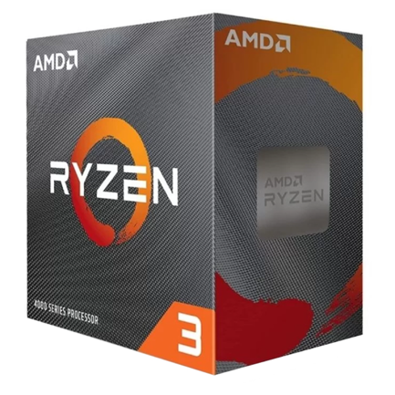 AMD - Procesador AMD Ryzen 3 4100 4.0GHz 4MB 65W 4 Cores 8 Threads Socket AM4 sin Gráficos con Disipador
