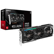 AMD - Tarjeta de Video AMD Asrock Challenger Radeon RX9070 16GB Triple Fan GDDR6 PCIe 5.0 1xHDMI 3xDP