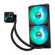 ASUS - Enfriamiento Asus Liquido Prime LC 240 ARGB 2x120mm  600-2200RPM  Negro