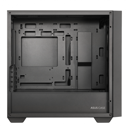 ASUS - Gabinete Asus A21 Case Mini-Tower Micro-ATX/Mini-ITX USB 3.0 sin Fuente sin Ventiladores Instalados Negro