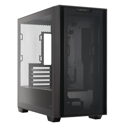 ASUS - Gabinete Asus A21 Case Mini-Tower Micro-ATX/Mini-ITX USB 3.0 sin Fuente sin Ventiladores Instalados Negro