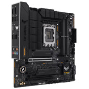 ASUS - Tarjeta Madre Asus TUF Gaming B760M-PLUS WIFI II 4xDDR5 192GB 7800Mhz PCIe 5.0 M.2 HDMI DP S 1700 13th 14th mATX Wi-Fi6E