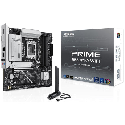 ASUS - Tarjeta Madre Asus Prime B860M-A WIFI Micro-ATX LGA 1851 256GB DDR5 HDMI/DP