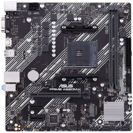 ASUS - Tarjeta Madre Asus Prime A520M K CSM MICRO ATX AM4 64GB 2DDR4 HDMI