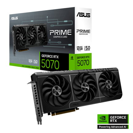 ASUS - Tarjeta de Video ASUS NVIDIA GeForce RTX 5070 OC 12GB 192-bit GDDR7 PCI Express 5.0
