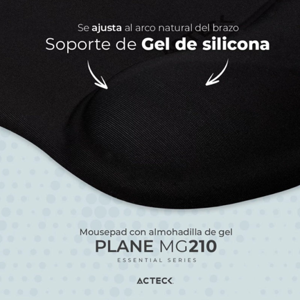 ACTECK - Alfombrilla para Mouse Acteck MG210 Essential Grafito