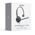 ACTECK - Auricular Monoaural Acteck Alambrico con Micrófono Active Pro HC545 Negro