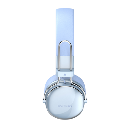ACTECK - Audífonos Inalámbricos Acteck Over Ear Luxe Chic HP710 Elite Azul