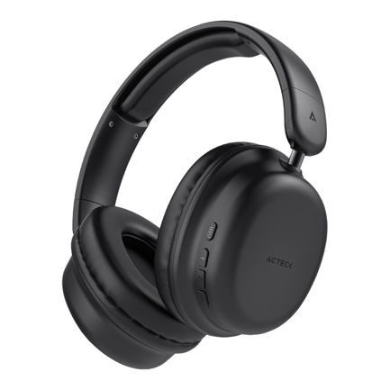 ACTECK - Audífonos Inalámbricos Acteck Over Ear Honour 2 Plus HP626 Negro