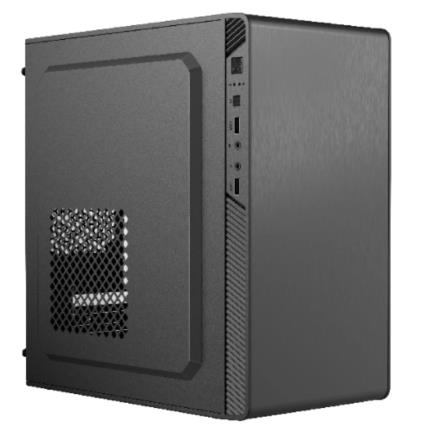 ACTECK - Gabinete Acteck Performance II GI215 Micro Torre Max MB M-ATX Fuente ATX Plus 500W/2xUSB 2.0 Color Negro