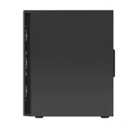 ACTECK - Gabinete Gamer Compact Media Torre Dragonfly Perform Aircool GM590AB Panel Izq Cristal + Frente Mesh / Negro