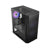 ACTECK - Gabinete Gamer Balam Rush Mini Torre Artic GI725 ATX Panel Izq Cristal Frente Colmena USB 3.0/3xFan RGB Negro