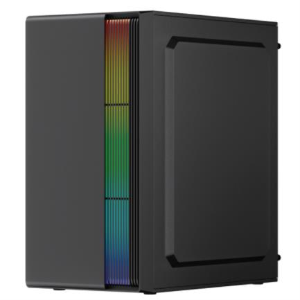 ACTECK - Gabinete Acteck Mini Torre Fusion II GI440 Max MB M-ATX 1xUSB 3.0 Advanced Series Negro