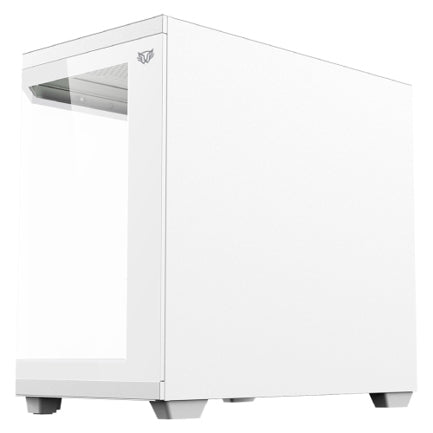 ACTECK - Gabinete Gamer Balam Rush Media Torre Tank Master 9600TB Max MB ATX Ultra Wides/USB-C/USB 3/Audio Fan ARGB Blanco