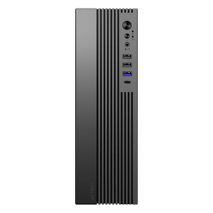ACTECK - Gabinete Mini Torre Slim Onex Acteck GS450 Max MB Micro ATX / Fuente Flex 400 W Elite Negro