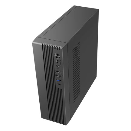 ACTECK - Gabinete Mini Torre Slim Onex Acteck GS450 Max MB Micro ATX / Fuente Flex 400 W Elite Negro