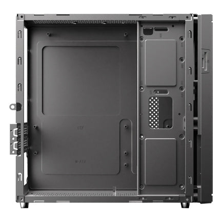 ACTECK - Gabinete Mini Torre Slim Onex Acteck GS450 Max MB Micro ATX / Fuente Flex 400 W Elite Negro