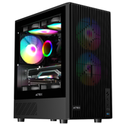 ACTECK - Gabinete Acteck Compact Mini Torre Zyron GC606 Negro