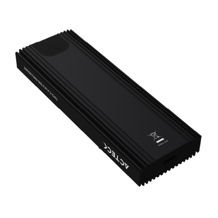 ACTECK - Enclosure Acteck SSD M.2 Armor Pro HC660 / Aluminio Elite Negro