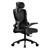 ACTECK - Silla de Oficina Acteck Flux Prime EC636HR/Soporta 100kg Inclinación 120/Reposabrazos 90/Negro -Malla Negra