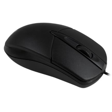 ACTECK - Mouse Alámbrico USB Optimize MA210 Essential Series Diseño Estándar 1200dpi 2 Botones Conexión USB-A 1.5m Color Negro