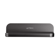 ACTECK - Base Soporte para Laptop Acteck Vault Stow BN430 soporte Vertical de Aluminio Soporta 5 kg y Ajustable 45mm Color Negro