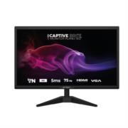 ACTECK - Monitor Acteck 19.5" Plano TN Captive Brite CB215  HD  75Hz-60Hz  5ms  1xVGA  1xHDMI Vesa 75 x 75 mm  Negro