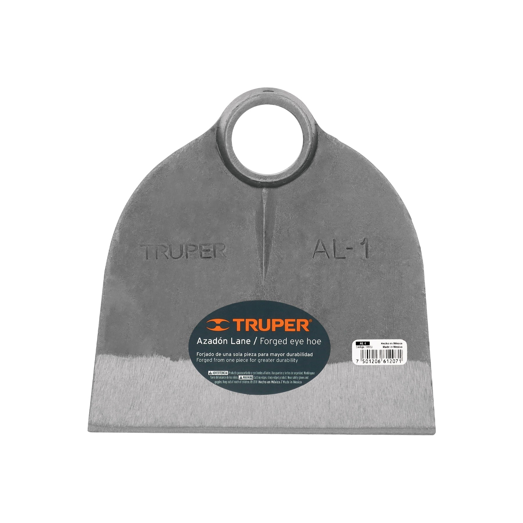 Azadon Lane No. 1 de 1.8 lb, sin mango, TRUPER