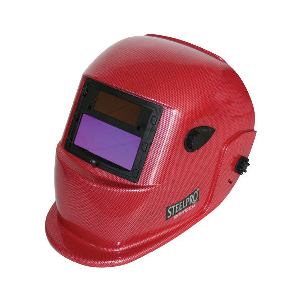 Optech Mascara De Soldar Roja Fotosensible Steel Pro (201401130045)